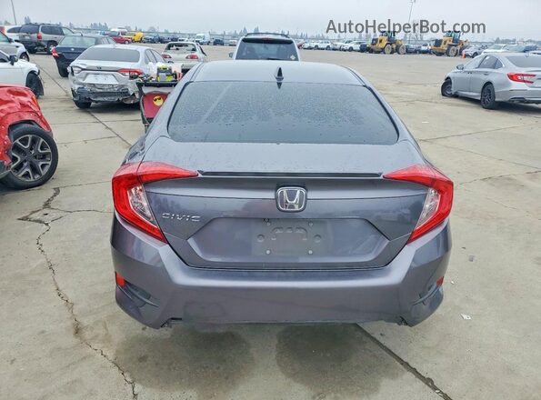19XFC1F31LE216301 2020 HONDA CIVIC Серый Вид сзади