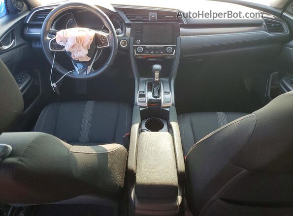 19XFC1F31LE216301 2020 HONDA CIVIC Серый Вид панели приборов