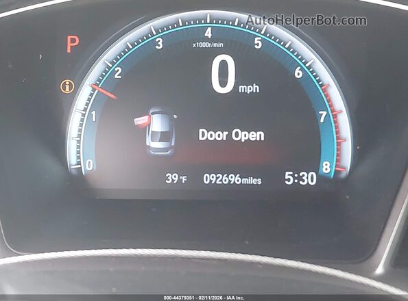 19XFC1F32GE217723 2016 HONDA CIVIC Blue Vista de los asientos traseros