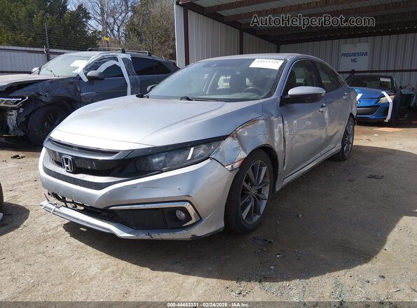19XFC1F34KE009030 2019 HONDA CIVIC Серебряный Передняя левая четверть