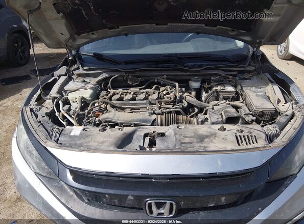 19XFC1F34KE009030 2019 HONDA CIVIC Серебряный Вид сзади