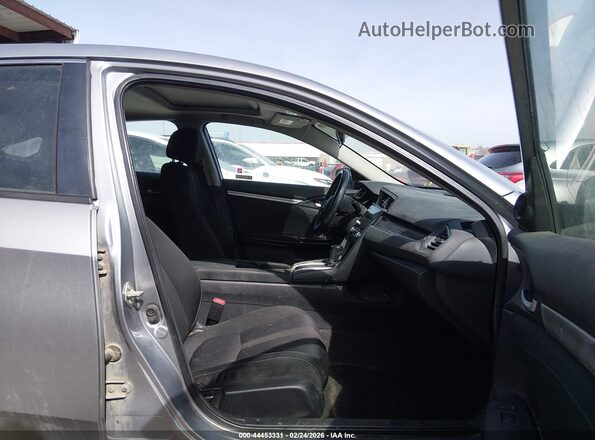 19XFC1F34KE009030 2019 HONDA CIVIC Серебряный Вид салона спереди