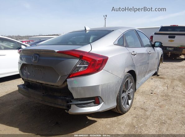 19XFC1F34KE009030 2019 HONDA CIVIC Серебряный Задняя правая четверть