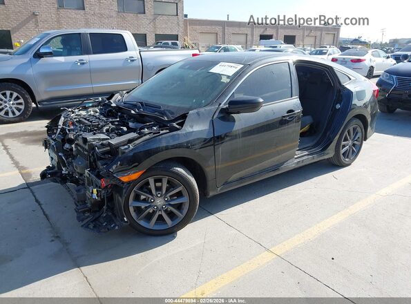 19XFC1F74ME202879 2021 HONDA CIVIC Gray Передня ліва чверть