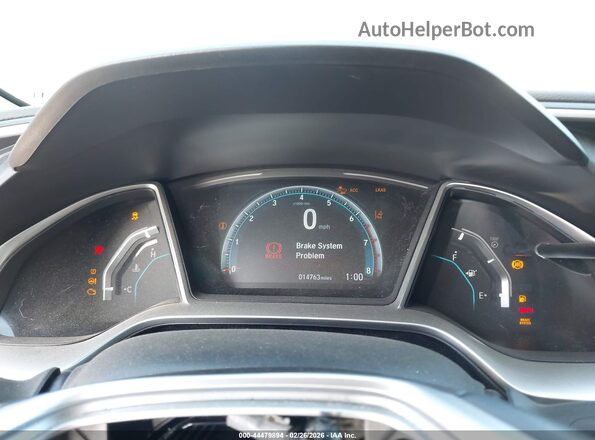 19XFC1F74ME202879 2021 HONDA CIVIC Gray Вид задніх сидінь
