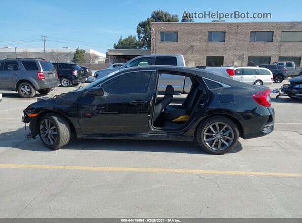 19XFC1F74ME202879 2021 HONDA CIVIC Gray Вид задньої частини салону