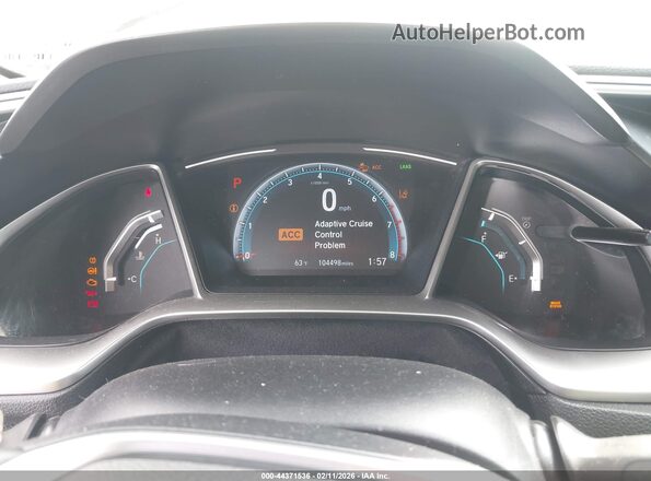 19XFC1F78LE017782 2020 HONDA CIVIC Gray Հետևի նստատեղերի տեսք
