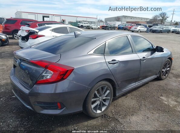 19XFC1F78LE017782 2020 HONDA CIVIC Gray Հետևի աջ