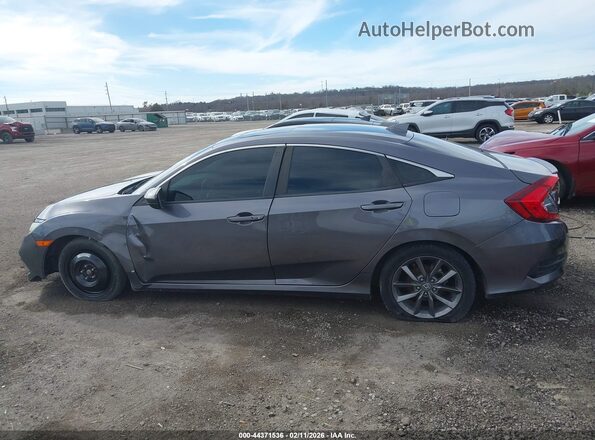 19XFC1F78LE017782 2020 HONDA CIVIC Gray Սալոնի 360 աստիճան տեսք