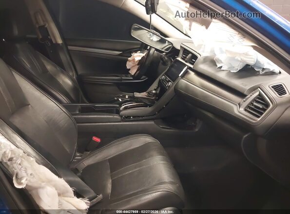 19XFC1F93GE204418 2016 HONDA CIVIC Blue Front interior view
