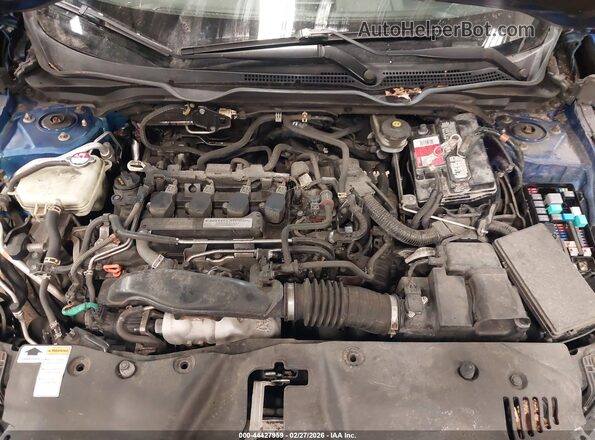 19XFC1F93GE204418 2016 HONDA CIVIC Blue Rear view