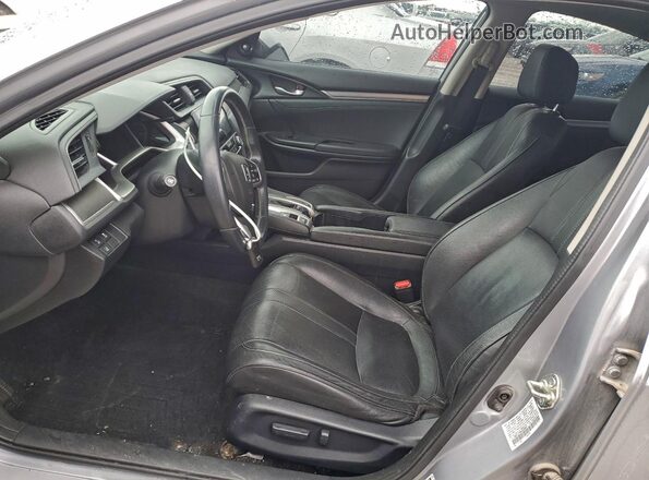 19XFC1F99GE038647 2016 HONDA CIVIC Silver წინა სალონის ხედი