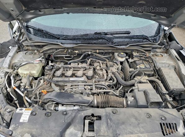 19XFC1F99GE038647 2016 HONDA CIVIC Silver უკანა სალონის ხედი