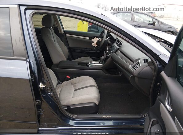 19XFC2F51HE223490 2017 HONDA CIVIC Blue წინა სალონის ხედი