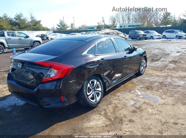 19XFC2F53GE007221 2016 HONDA CIVIC Black Հետևի աջ