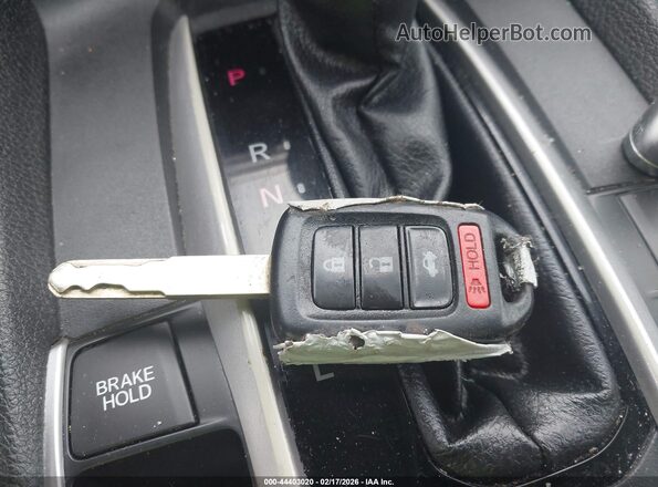 19XFC2F57HE025769 2017 HONDA CIVIC Серый Вид панели приборов
