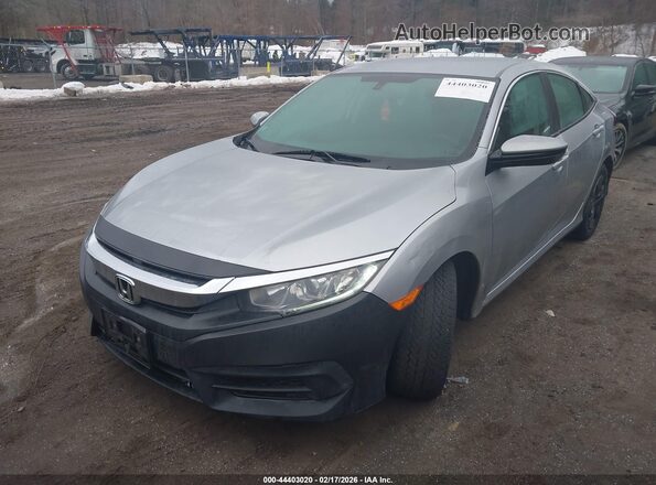 19XFC2F57HE025769 2017 HONDA CIVIC Серый Передняя левая четверть