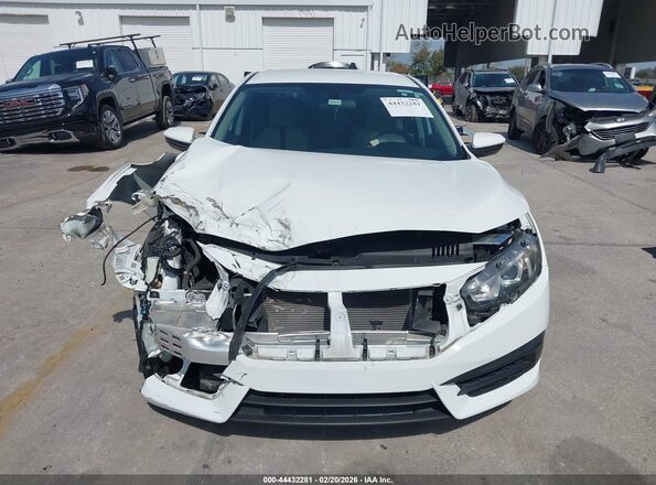 19XFC2F5XHE064632 2017 HONDA CIVIC White Вид щитка приладів