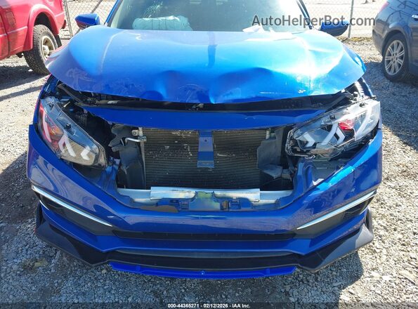 19XFC2F60KE000681 2019 HONDA CIVIC Blue Front view
