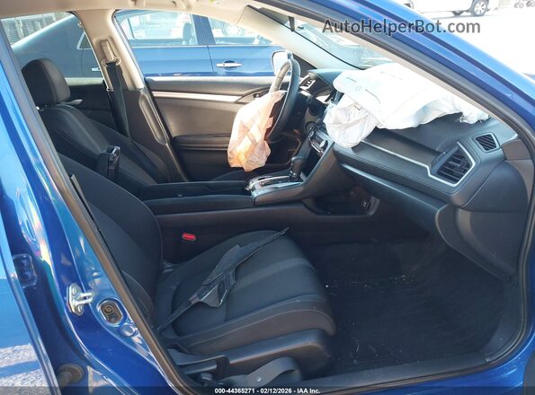 19XFC2F60KE000681 2019 HONDA CIVIC Blue Front interior view