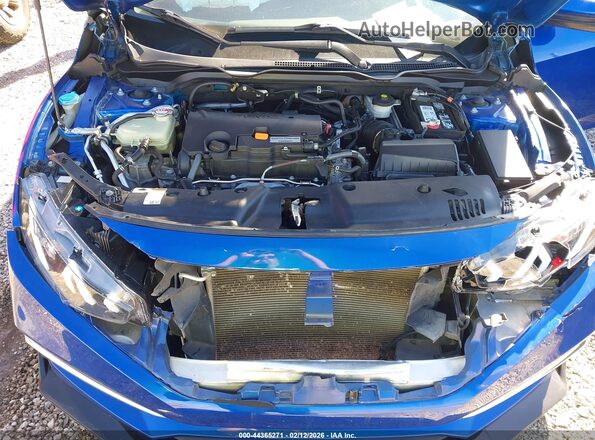 19XFC2F60KE000681 2019 HONDA CIVIC Blue Rear view