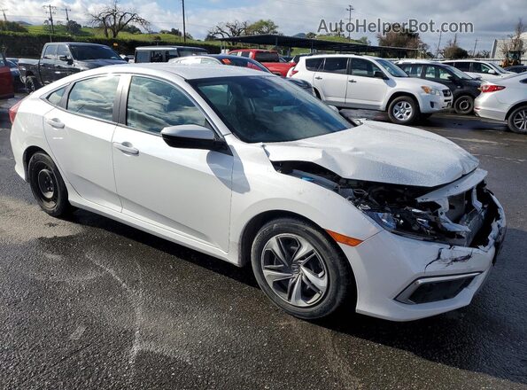 19XFC2F60KE204400 2019 HONDA CIVIC White 
