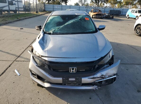 19XFC2F61LE204830 2020 HONDA CIVIC Silver Вид спереду