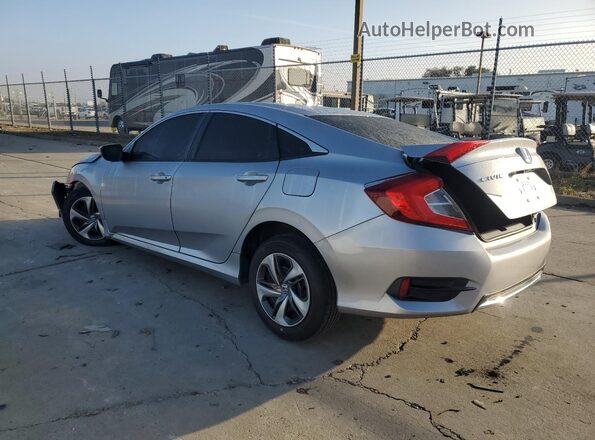 19XFC2F61LE204830 2020 HONDA CIVIC Silver Задня ліва чверть