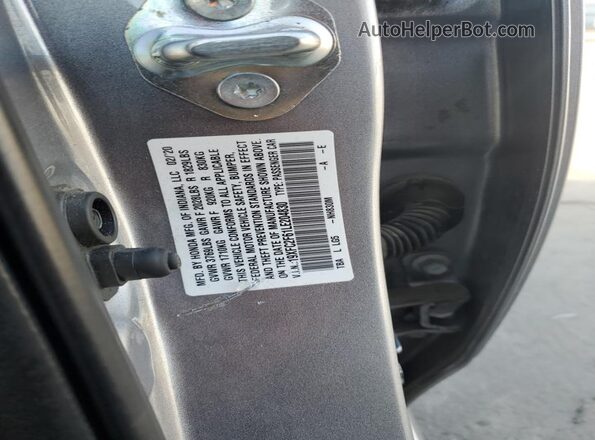 19XFC2F61LE204830 2020 HONDA CIVIC Silver Вид підкапотного простору