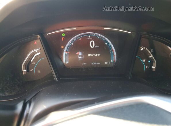 19XFC2F64KE007777 2019 HONDA CIVIC Silver 