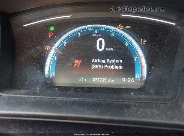 19XFC2F64KE028547 2019 HONDA CIVIC Black 