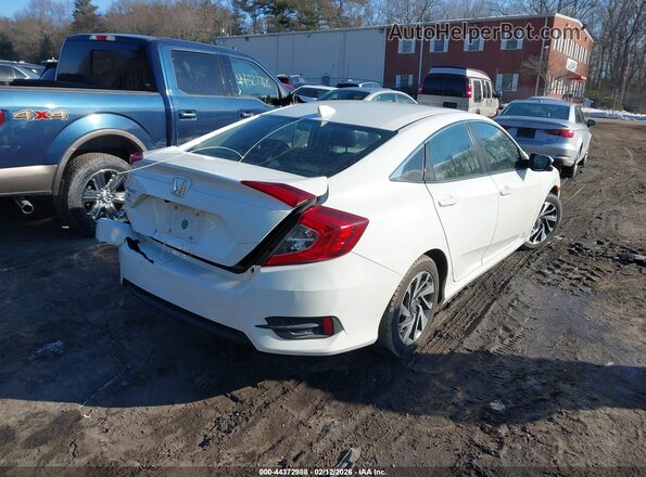 19XFC2F75HE220738 2017 HONDA CIVIC White Tył prawy