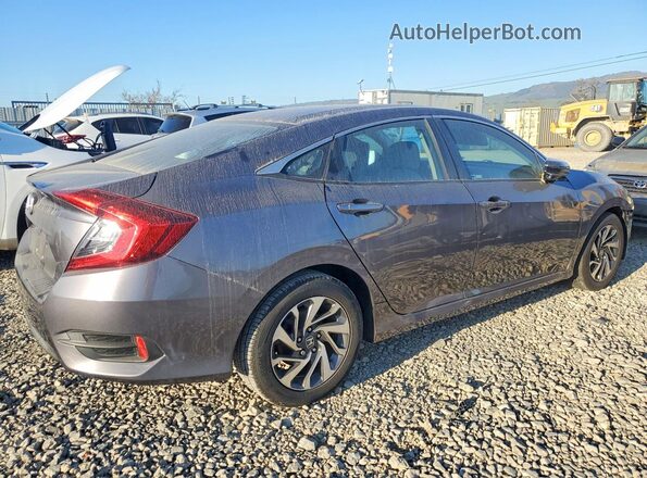 19XFC2F77GE225650 2016 HONDA CIVIC Gray უკანა მარჯვენა