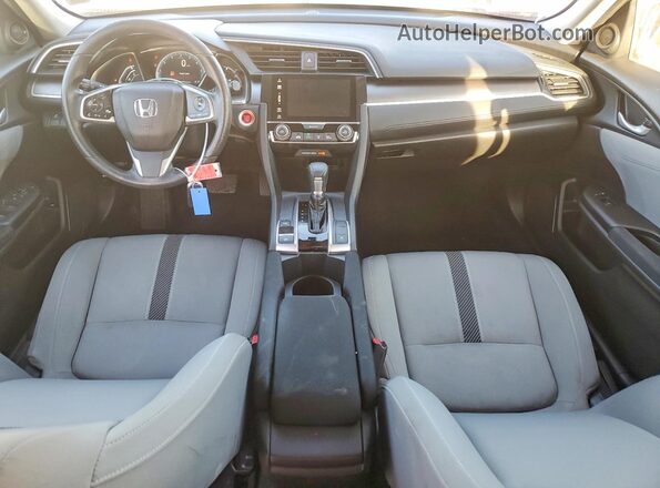 19XFC2F77GE225650 2016 HONDA CIVIC Gray წინა პანელის ხედი