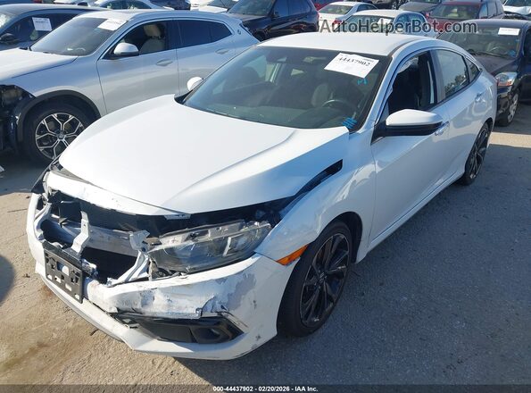 19XFC2F80KE209517 2019 HONDA CIVIC Белый 