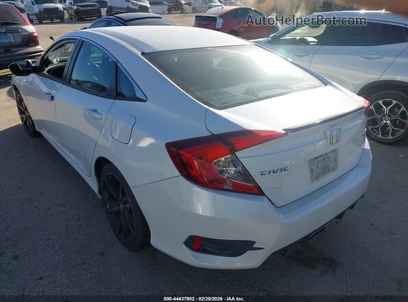 19XFC2F80KE209517 2019 HONDA CIVIC Белый 