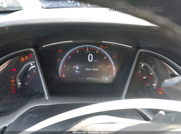 19XFC2F80KE209517 2019 HONDA CIVIC Белый 