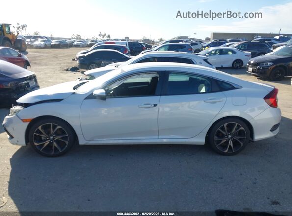 19XFC2F80KE209517 2019 HONDA CIVIC Белый 
