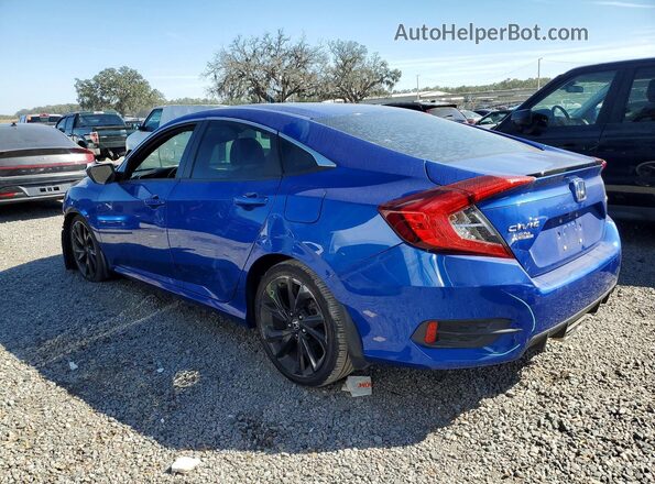19XFC2F81KE046120 2019 HONDA CIVIC Blue 