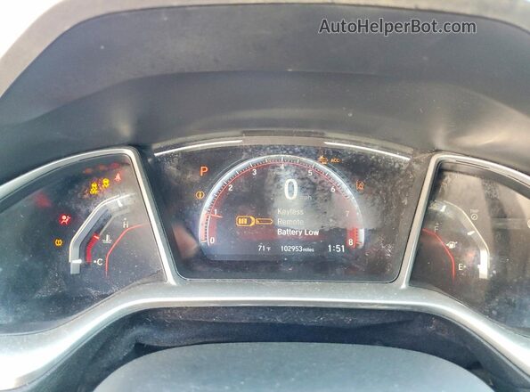 19XFC2F81KE046120 2019 HONDA CIVIC Blue 