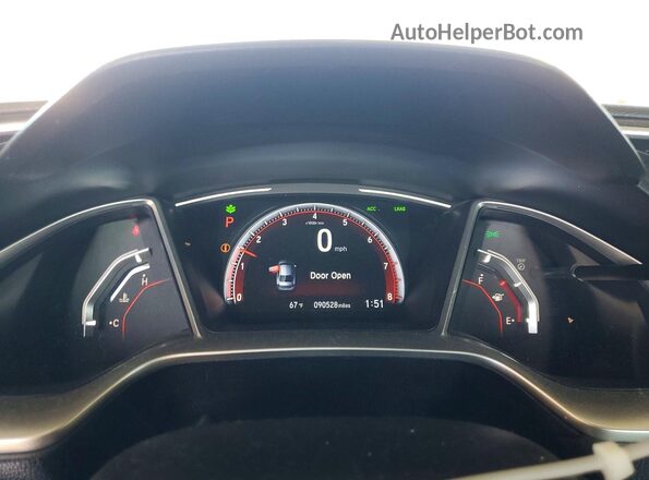 19XFC2F81KE208361 2019 HONDA CIVIC Silver 