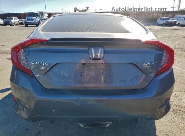 19XFC2F82KE202150 2019 HONDA CIVIC Gray 
