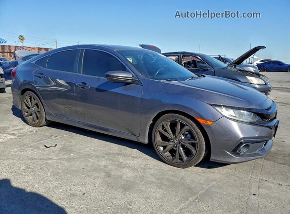 19XFC2F82KE202150 2019 HONDA CIVIC Gray 