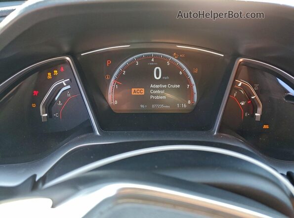 19XFC2F82KE202150 2019 HONDA CIVIC Gray 