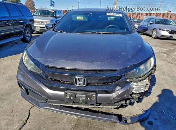 19XFC2F82KE202150 2019 HONDA CIVIC Gray 