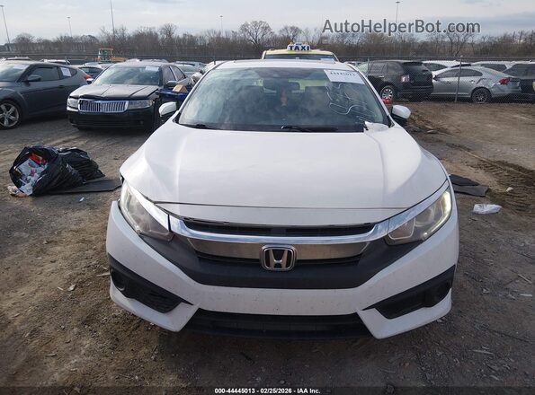 19XFC2F83GE058731 2016 HONDA CIVIC White ხელსაწყოთა პანელის ხედი