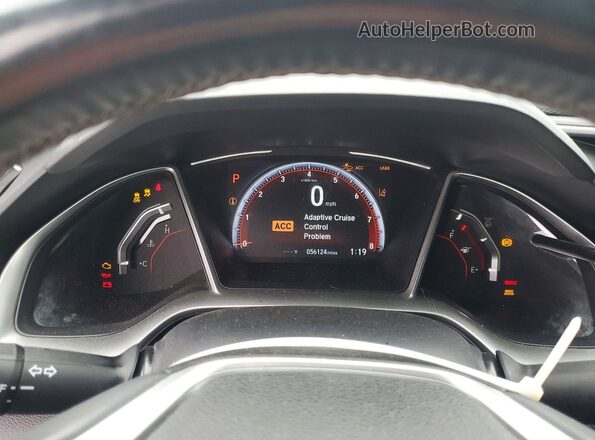 19XFC2F85KE204636 2019 HONDA CIVIC Gray 