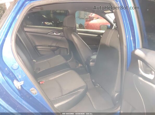 19XFC2F88KE012157 2019 HONDA CIVIC Blue Вид наклейки з VIN-кодом