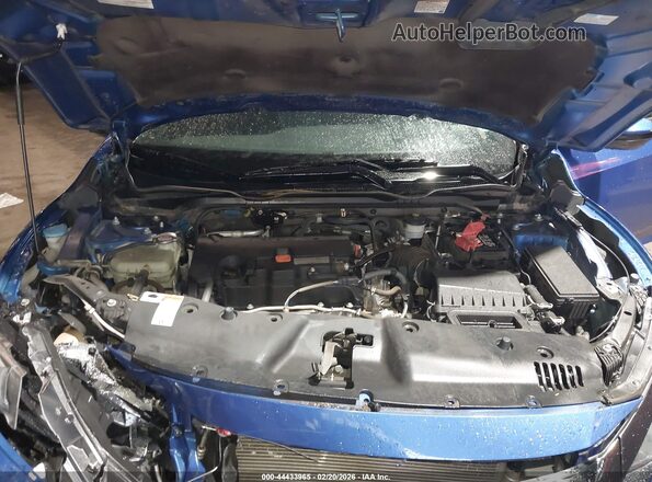 19XFC2F88KE012157 2019 HONDA CIVIC Blue Вид ззаду
