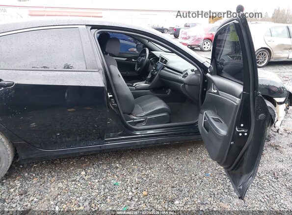 19XFC2F88ME202365 2021 HONDA CIVIC Черный Вид салона спереди